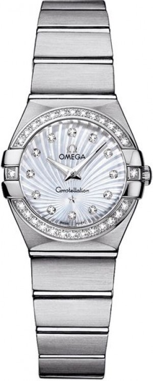 Omega Constellation Diamond Women's Watch 123.15.24.60.55.002