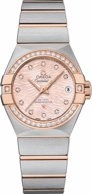Omega Constellation Diamond Women's Luxury Watch 123.25.27.20.57.004