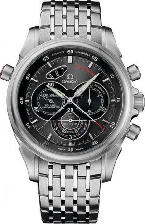 Chronoscope Omega De Ville Rattrapante Men'. s Watch 422.10.44.51.06.001