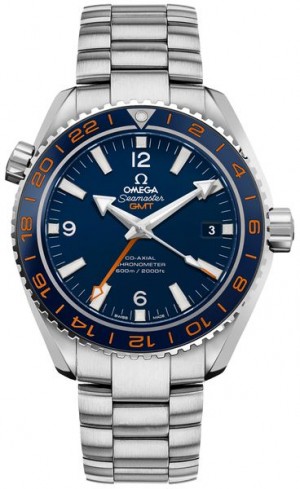 Omega Planet Ocean GMT Automatique Montre Chronomètre pour homme 232.30.44.22.03.001