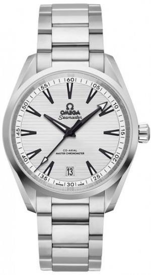 Omega Seamaster Aqua Terra cadran argenté pour hommes s Watch 220.10.38.20.02.001