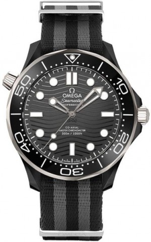 Omega Seamaster Diver 300M Montre pour homme à cadran noir 210.92.44.20.01.002