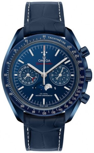 Omega Speedmaster Moonwatch Bleu Céramique Montre à cadran pour hommes 304.93.44.52.03.001