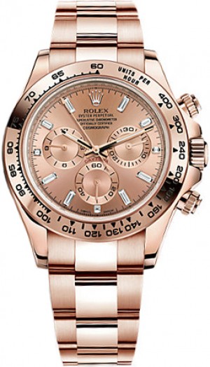 Rolex Cosmograph Daytona Montre en or rose 116505