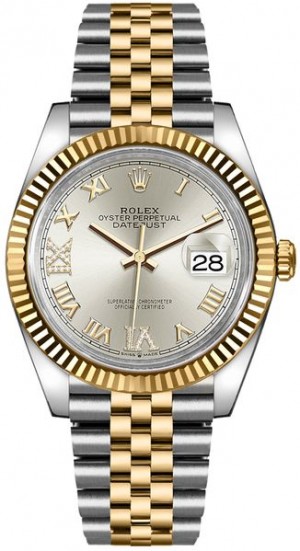 Rolex Datejust 36 Montre à cadran argenté 126233