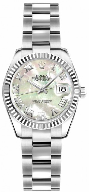 Rolex Lady-Datejust 26 Pearl Women's Watch 179174