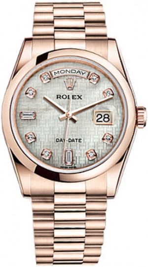 Rolex Day-Date 36 Montre automatique pour homme 118205