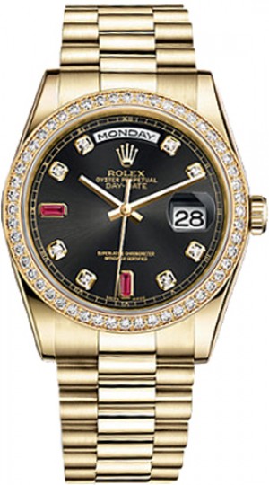 Montre Rolex Day-Date 36 en or 118348