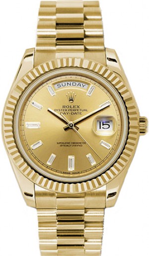 Montre Rolex Day-Date 40 en or massif 228238