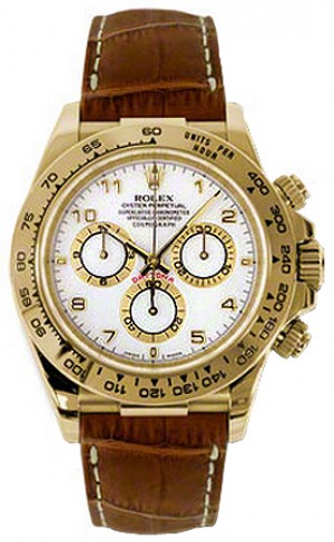 Rolex Cosmograph Daytona Montre pour homme en or jaune 116518