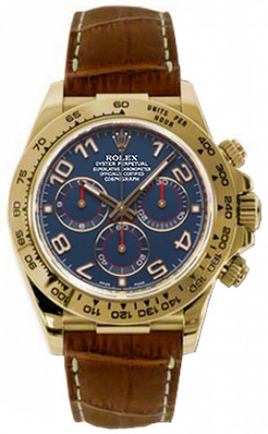 Rolex Cosmograph Daytona Blue Dial Men's Watch 116518