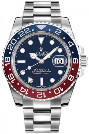 Montre Rolex GMT-Master II cadran bleu pour homme 116719BLRO