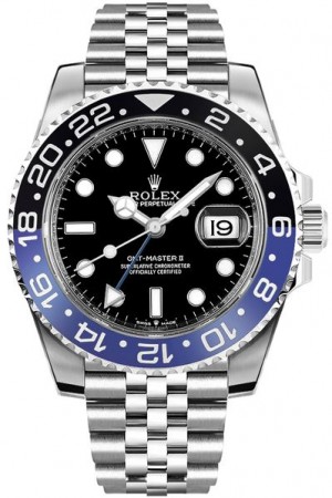 Rolex GMT-Master II Batman Jubilee Men's Watch 126710BLNR