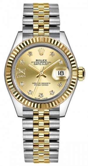 Rolex Lady-Datejust 28 Montre de luxe pour femmes 279173