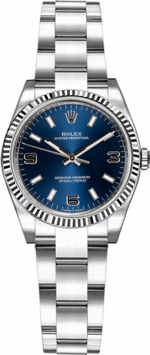 Rolex Oyster Perpetual 26 Montre automatique à cadran bleu 176234