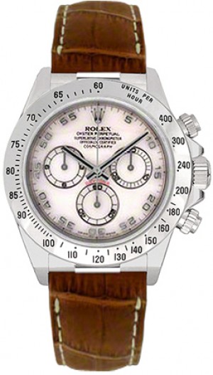 Rolex Cosmograph Daytona Montre pour homme avec cadran en nacre 116519