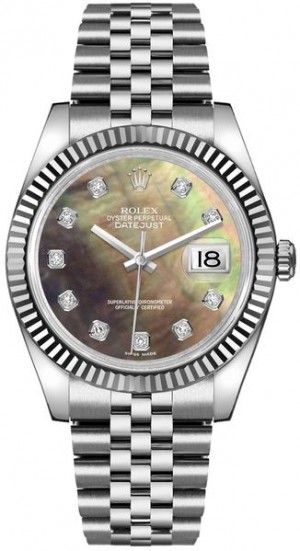 Montre Rolex Datejust 36 Women's Pearl Watch 116234