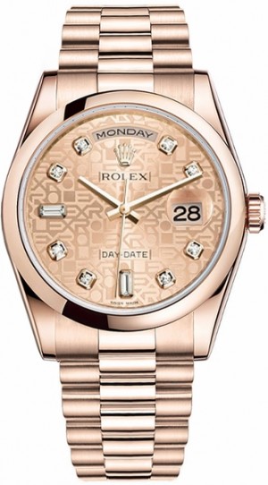 Rolex Day-Date 36 Montre de luxe pour homme 118205