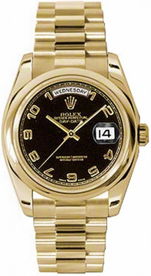 Rolex Day-Date 36 Montre automatique en or 118208