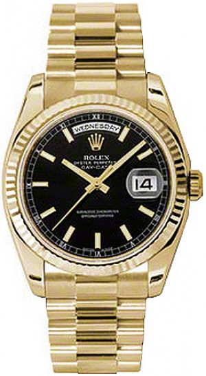 Rolex Day-Date 36 Montre automatique en or jaune 118238