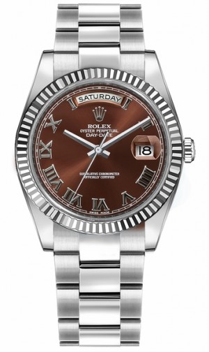 Rolex Day-Date 36 Montre automatique en or pour hommes 118239