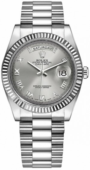 Montre Rolex Day-Date 36 en or massif pour hommes 118239