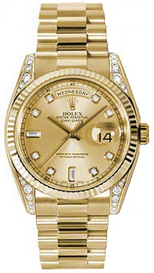 Montre Rolex Day-Date 36 en or 118338