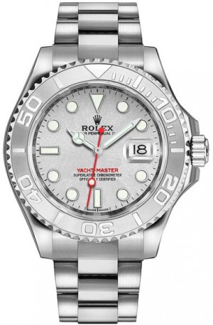 Rolex Yacht-Master 40 Montre pour homme en platine et acier 116622