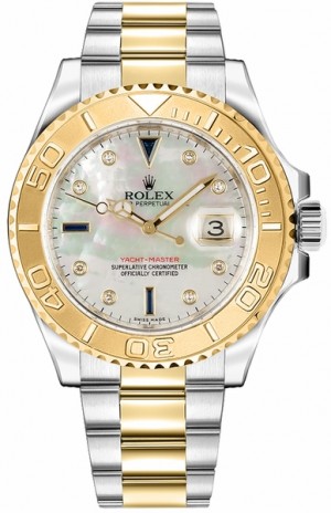 Montre Rolex Yacht-Master 40 Diamant et Saphir 16623