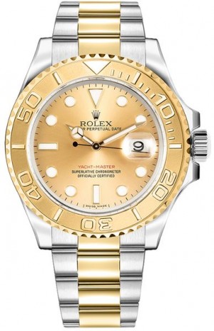 Rolex Yacht-Master 40 Montre pour homme en or et acier 16623