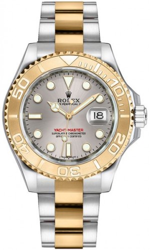 Rolex Yacht-Master 35 Montre en or et acier 168623