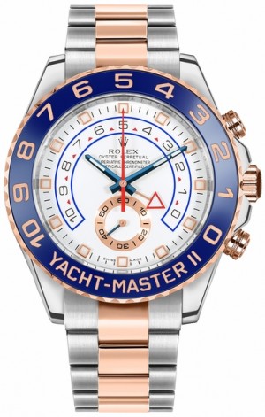 Montre Rolex Yacht-Master II Oystersteel & Everose Gold 44mm pour homme 116681