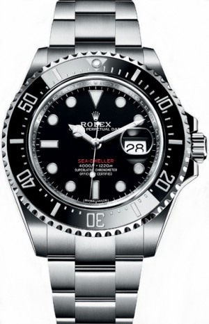 Rolex Sea-Dweller Montre pour homme à cadran noir 126600