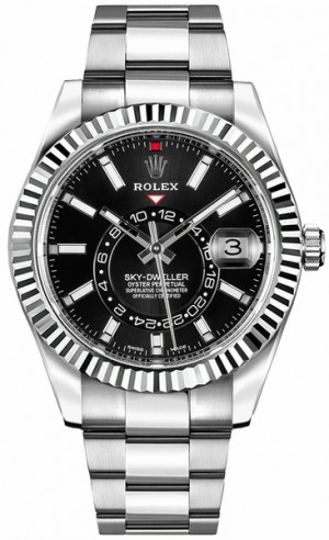 Montre Rolex Sky-Dweller de luxe pour hommes 326934