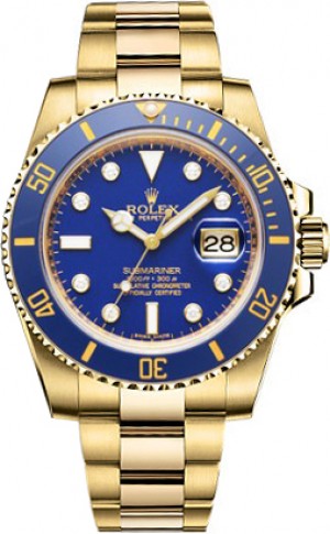 Montre Rolex Submariner Date Diamond pour homme 116618