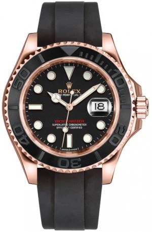 Montre Rolex Yacht-Master 40 Everose en or pour hommes 116655