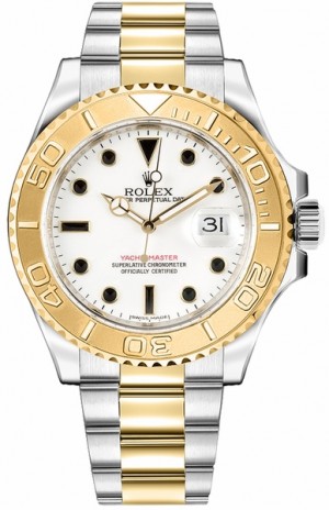 Montre Rolex Yacht-Master 40 à lunette en or 16623