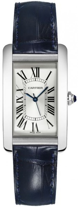 Montre habillée pour femmes Cartier Tank Americaine WSTA0017