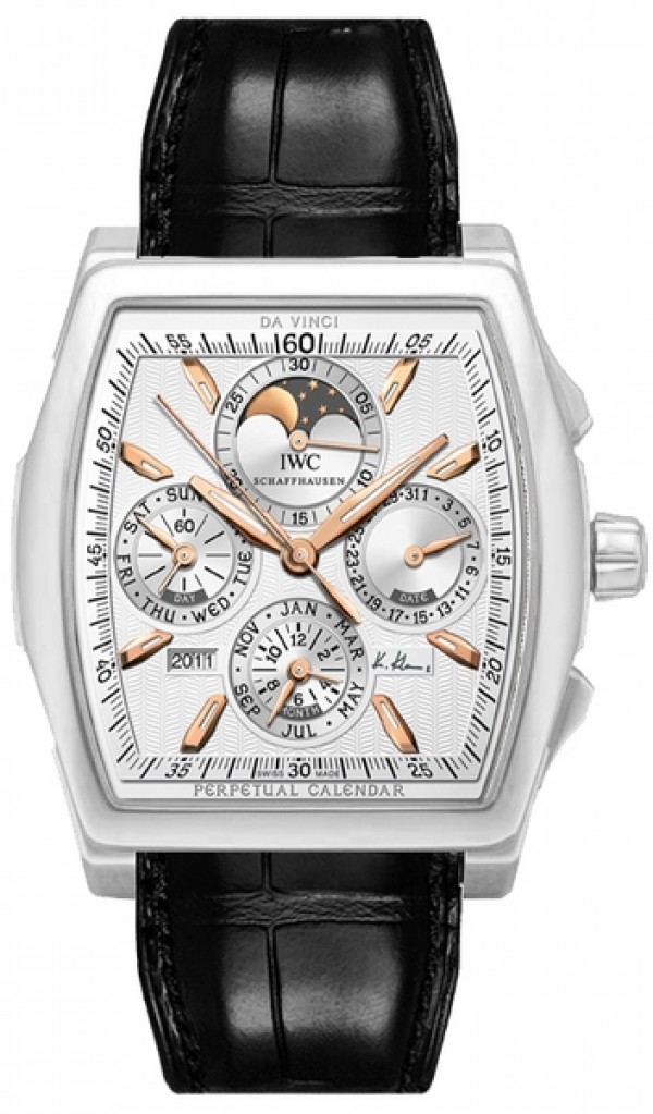 acheter IW376207 IWC Da Vinci Perpetual Calendar Edition Kurt Klaus Mens Steel Watch